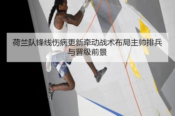 荷兰队锋线伤病更新牵动战术布局主帅排兵与晋级前景